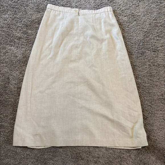 Vintage Orvis Tan Women's skirt size 14 Made In‎ USA - Picture 5 of 6